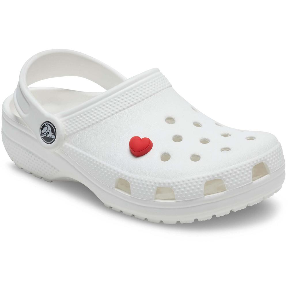 Clips Jibbitz Crocs Little Red Heart Homme Multicolore | France 0888RVDW